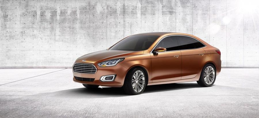  Ford Escort Concept 2013 года  (фото 12 из 14)
